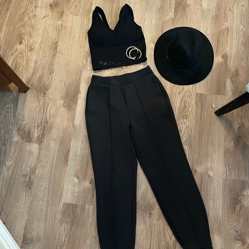 High Waisted Supersoft Double Knit Jogger Pant